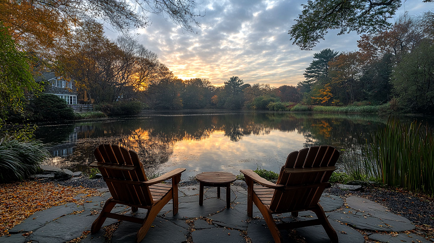 Serene outdoor setting